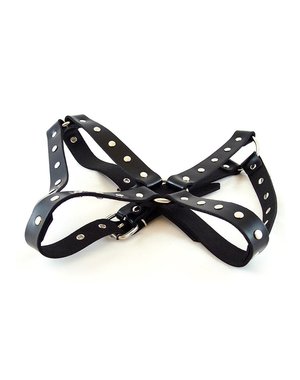 ROUGE ROUGE FEMALE CHAIN HARNESS BLACK