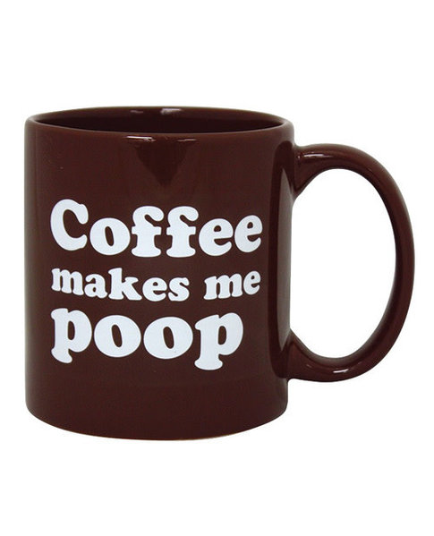 ISLAND DOGS COFFE MAKES ME POOP MUG 22oz