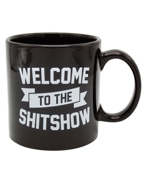 ISLAND DOGS WELCOME TO THE SHIT SHOW MUG 22oz