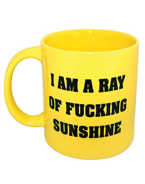 ISLAND DOGS I AM A RAY OF FUCKING SUNSHINE MUG 22oz