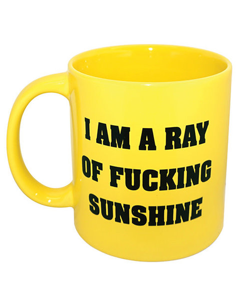 ISLAND DOGS I AM A RAY OF FUCKING SUNSHINE MUG 22oz