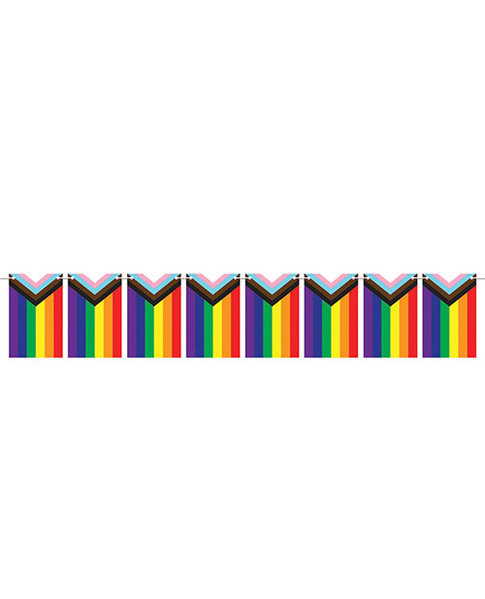 RAINBOW PRIDE FLAG PENNANT STREAMER
