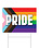 RAINBOW PLASTIC PRIDE YARD SIGN