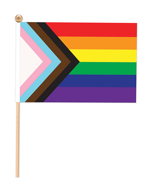 BEISTLE PROGRESS PRIDE PARADE FLAG 4"x6"