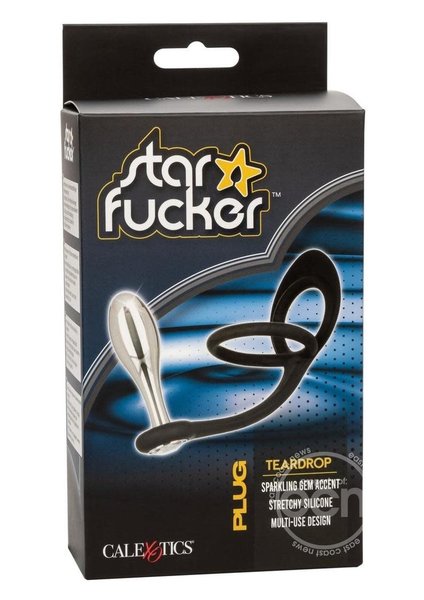 CalExotics STAR FUCKER TEARDROP PLUG & COCK RING