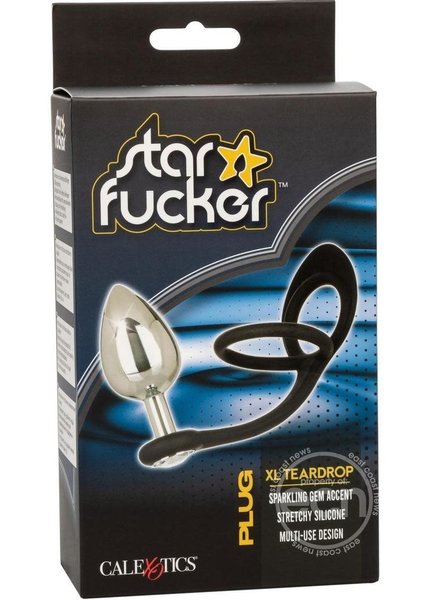 STAR FUCKER STAR FUCKER XL TEARDROP PLUG DUAL ENHANCER
