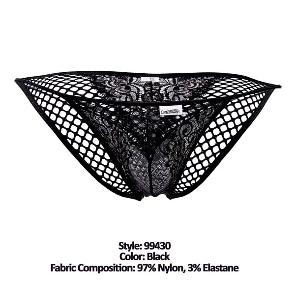 CANDYMAN CANDYMAN TANGERINE BIKINI BLACK XL