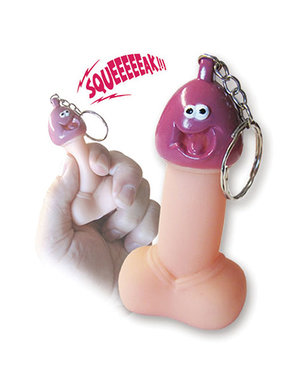 Ozze Creations SQUEAKY PECKER KEYCHAIN