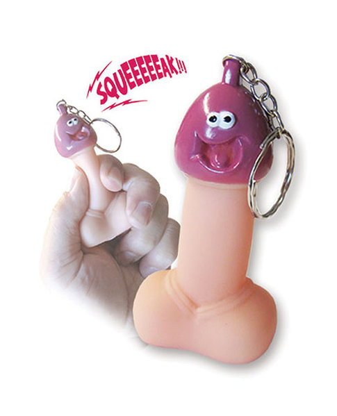 Ozze Creations SQUEAKY PECKER KEYCHAIN