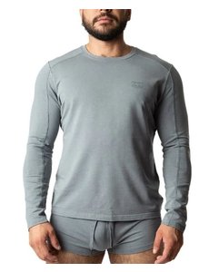 NASTY PIG NASTY PIG ALPHA LONG SLEEVE SHIRT GREY