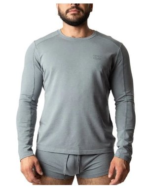 NASTY PIG NASTY PIG ALPHA LONG SLEEVE SHIRT GREY