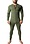 NASTY PIG NASTY PIG UNION SUIT HEATHER ARMY