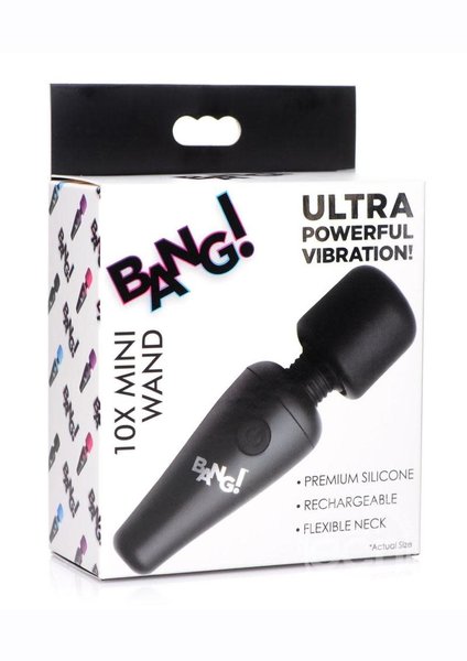 BODYWAND BANG! 10X VIBRATING MINI SILICONE RECHARGEABLE WAND