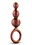 BLUSH NOVELTIES ANAL ADVENTURES MATRIX BEADED LOOP PLUG COPPER