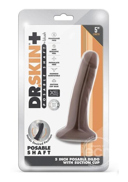 DR SKIN DR SKIN PLUS POSABLE DILDO 5"