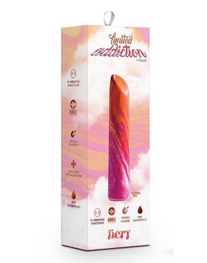 BLUSH NOVELTIES LIMITED ADDICTION FIERY RECHAREABLE POWER VIBE CORAL