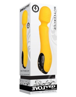 EVOLVED NOVELTIES EVOLVED BUTTERCUP SILICONE RECHARGEABLE WAND
