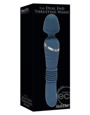 EVOLVED NOVELTIES ADAM & EVE DUAL ENDED THRUSTING WAND TEAL