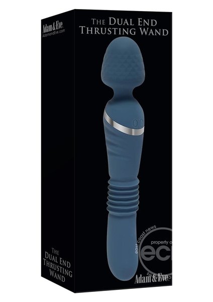 EVOLVED NOVELTIES ADAM & EVE DUAL ENDED THRUSTING WAND TEAL