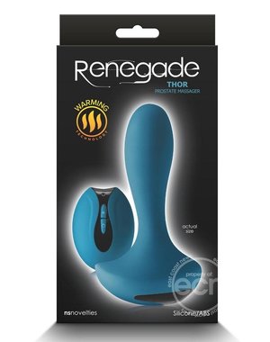 Renegade RENEGADE THOR REMOTE SILICONE PROSTATE MASSAGER TEAL