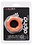 CalExotics ALPHA LIQUID SILICONE SEXAGON RING ORANGE
