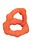 CalExotics ALPHA LIQUID SILICONE ALL STAR RING ORANGE