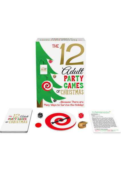 Kheper Games, Inc. THE 12 ADULT PARTY GAMES OF CHRISTMAS