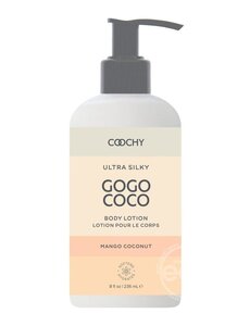 BLUSH NOVELTIES COOCHY ULTRA SILKY GOGO COCO BODY LOTION MANGO 8oz