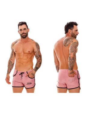 JOR JOR 1691 ELECTRO ATHLETIC SHORTS PINK