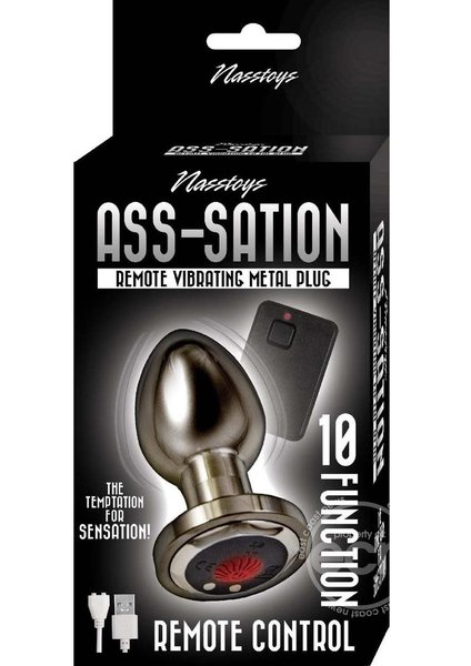 NASSTOYS ASS-SATION REMOTE VIBE METAL PLUG