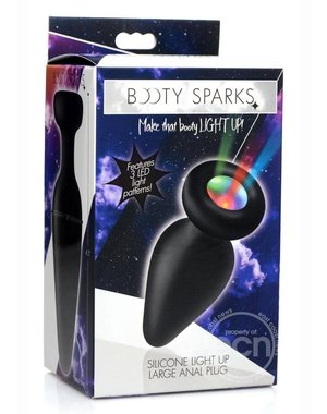 XR Brands BOOTY SPARKS SILICONE LIGHT UP PLUG