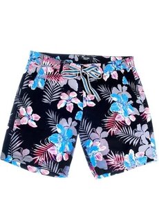 MIZUMI COUTURE MIZUMI SHORTS FLORAL DESIGN BLACK