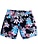 MIZUMI COUTURE MIZUMI SHORTS FLORAL DESIGN BLACK