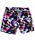 MIZUMI COUTURE MIZUMI SHORTS CUBIST DESIGN MULTI COLOR