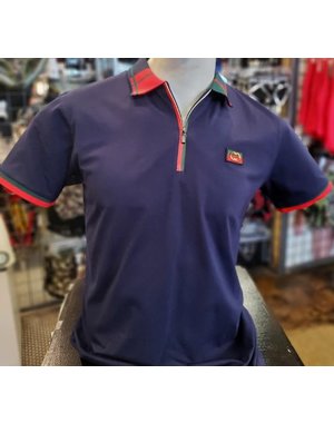 Chuxx CHUXX POLO WITH EMBROIDERED BADGE