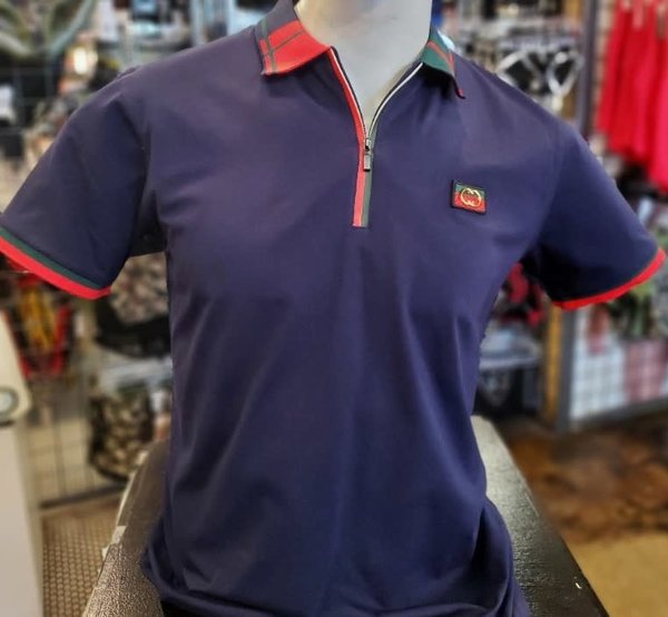 Chuxx CHUXX POLO WITH EMBROIDERED BADGE