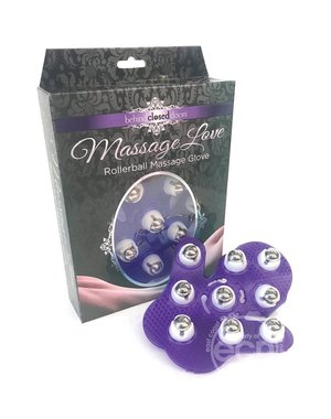 Little Genie Productions BEHIND CLOSED DOORS MASSAGE LOVE ROLLERBALL GLOVE