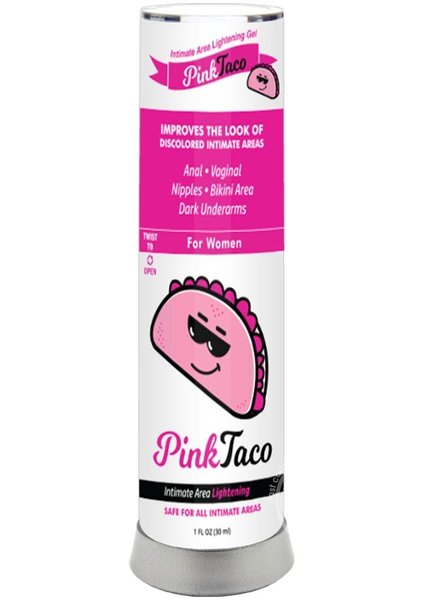 Body Action Products PINK TACO INTIMATE AREA LIGHTENING GEL 1oz