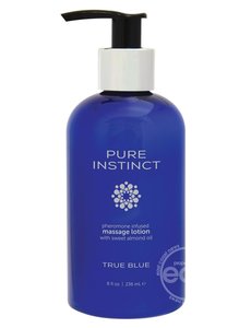 pure instinct PURE INSTINCT PHEROMONE MASSAGE LOTION 8OZ TRUE BLUE