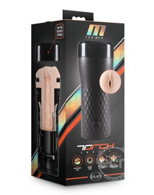 M for Men M FOR MEN TORCH THRILL MASTURBATOR VANILLA