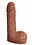 Doc Johnson NATURAL REALSKIN SQUIRTING PENIS #1 CHOCOLATE