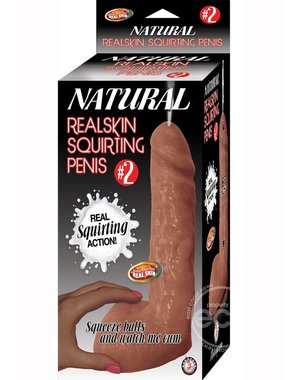 Doc Johnson NATURAL REALSKIN SQUIRTING PENIS #2 BRN