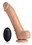 XR Brands LOADZ VIBRATING SQUIRTING DILDO 8.5" WITH REMOTE