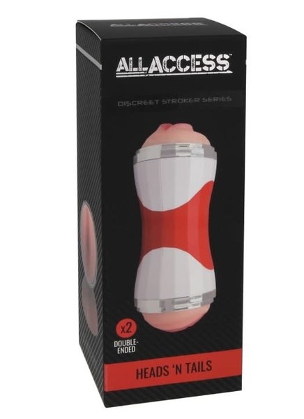 ALL ACCESS ALL ACCESS DISCREET STROKER SERIES HEADS 'N TAILS