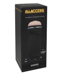 ALL ACCESS ALL ACCESS DISCREET STROKER SERIES NYMPHO