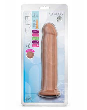 Au Naturel AU NATUREL CARLOS WITH SUCTION CUP 9" MOCHA