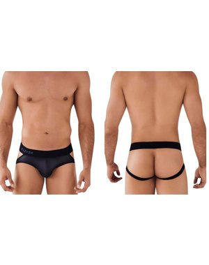 CLEVER WEAR CLEVER 0803 HARMONY JOCKSTRAP BLACK