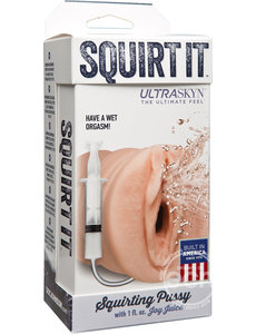 Doc Johnson SQUIRT IT SQUIRTING PUSSY VANILLA