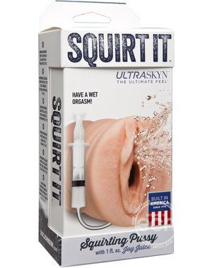 Doc Johnson SQUIRT IT SQUIRTING PUSSY VANILLA