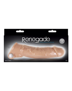 Renegade RENEGADE MANCONDA VIBRATING EXTENDER FLESH